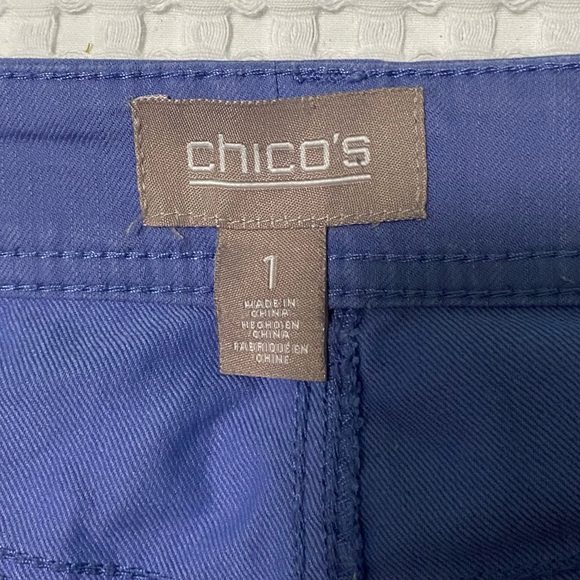 Chico’s light indigo blue jeans - Picture 3 of 4